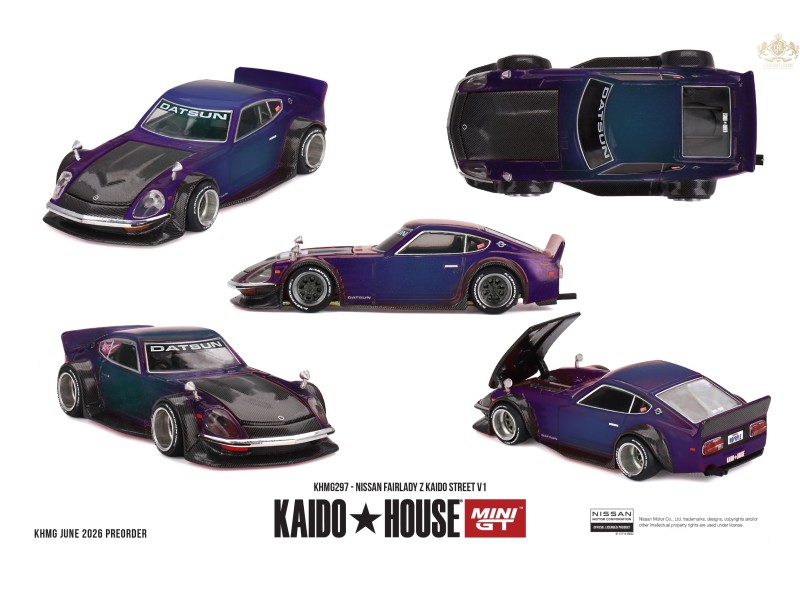 NISSAN FAIRLADY Z KAIDO STREET V1 1978 - 1/64 - KAIDO HOUSE