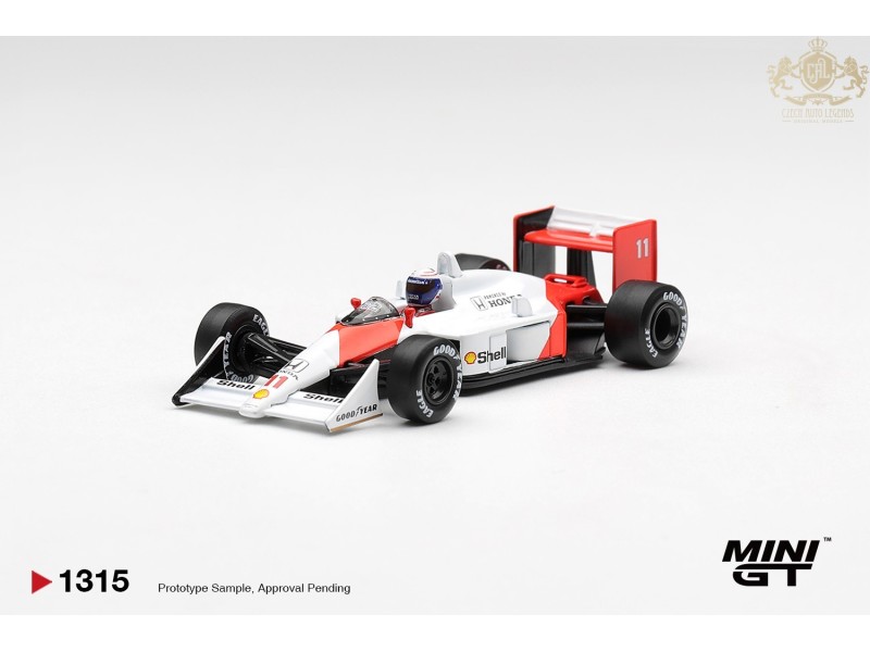 MCLAREN MP4/4 ALAIN PROST CANADIAN GRAND PRIX 2ND PLACE 1988  - 1:64 - Mini GT