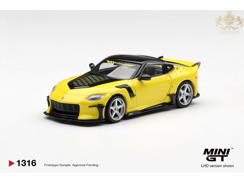 NISSAN FFZ400 VEILSIDE IKAZUCHI YELLOW 2025  - 1:64 - Mini GT - blister