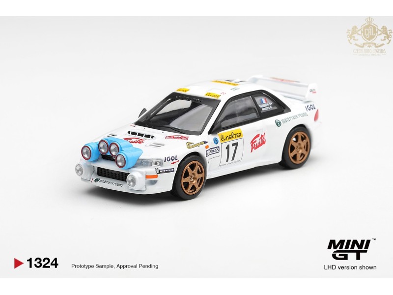SUBARU IMPREZA WRC98 nr.17 RALLY MONTE-CARLO 1999 - 1:64 - Mini GT - blister