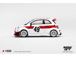 FIAT 595 ABARTH LB-WORKS X ABAS WORKS 1000 TC TRIBUTE 2026 - 1:64 - Mini GT