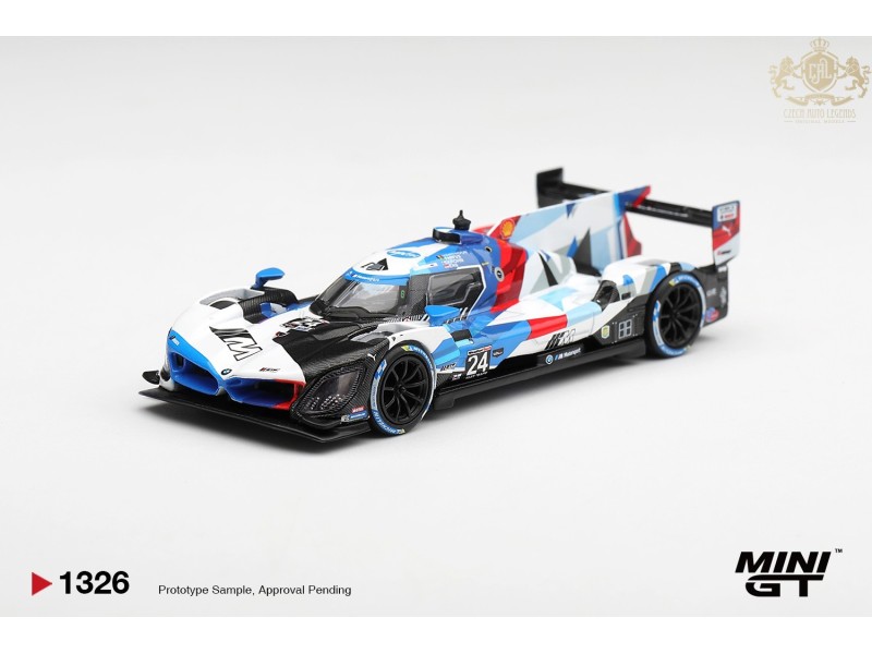 BMW M HYBRID V8 GTP nr.24 BMW M TEAM RLL DAYTONA 24 HRS 2024 - 1:64 - Mini GT -blister