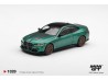 BMW M4 (G82) CS FROZEN ISLE OF MAN GREEN METALLIC 2024 - 1:64 - Mini GT
