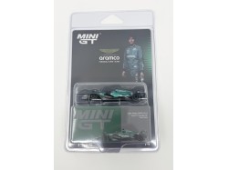 Mini GT ASTON MARTIN AMR24 nr.18 LANCE STROLL CANADIAN GP 2024 1:64 Blister - MGT01114-BL