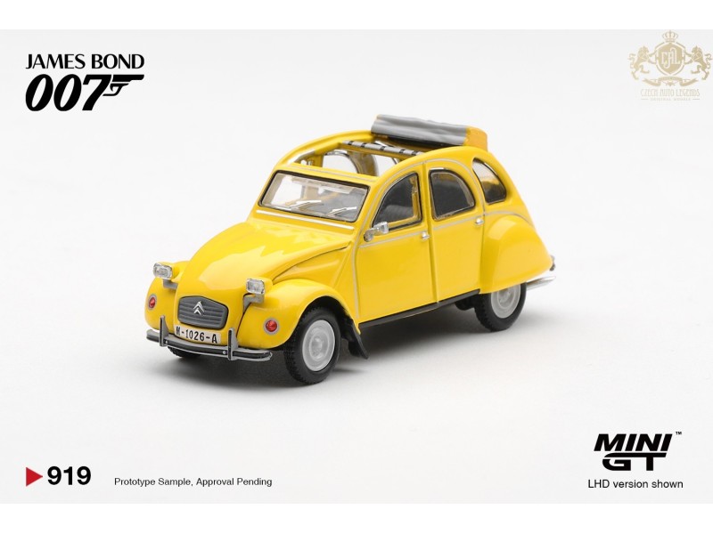 CITROEN 2CV FOR YOUR EYES ONLY ENGLISH BLISTER 1981 - 1:64 - Mini GT - blister