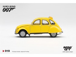 CITROEN 2CV FOR YOUR EYES ONLY ENGLISH BLISTER 1981 -1:64 - Mini GT - blistr