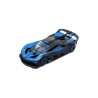 Mini GT BUGATTI BOLIDE PRESENTATION BLACK AND BLUE 2024 1:64 - MGT01063