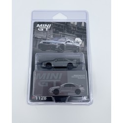 NISSAN GTR (R33) NISMO BCNR33 CRS DARK METAL GRAY 1993 - 1:64 - Mini GT - blister