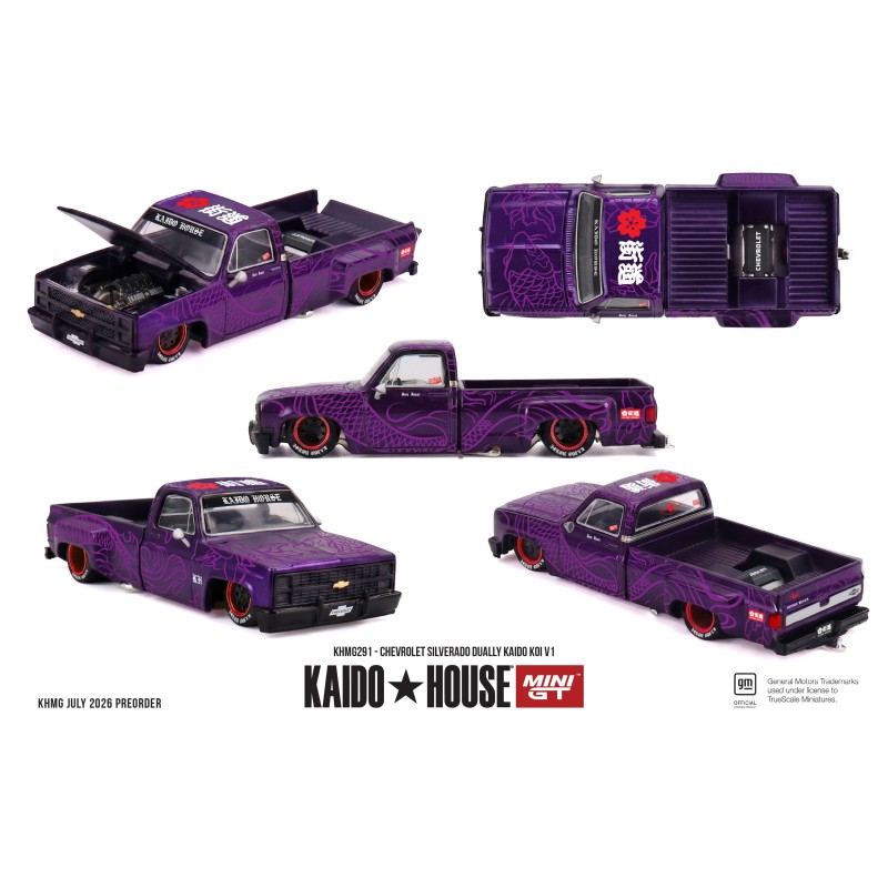 CHEVROLET SILVERADO DUALLY KAIDO KOI V1 1980  - 1/64 - KAIDO HOUSE