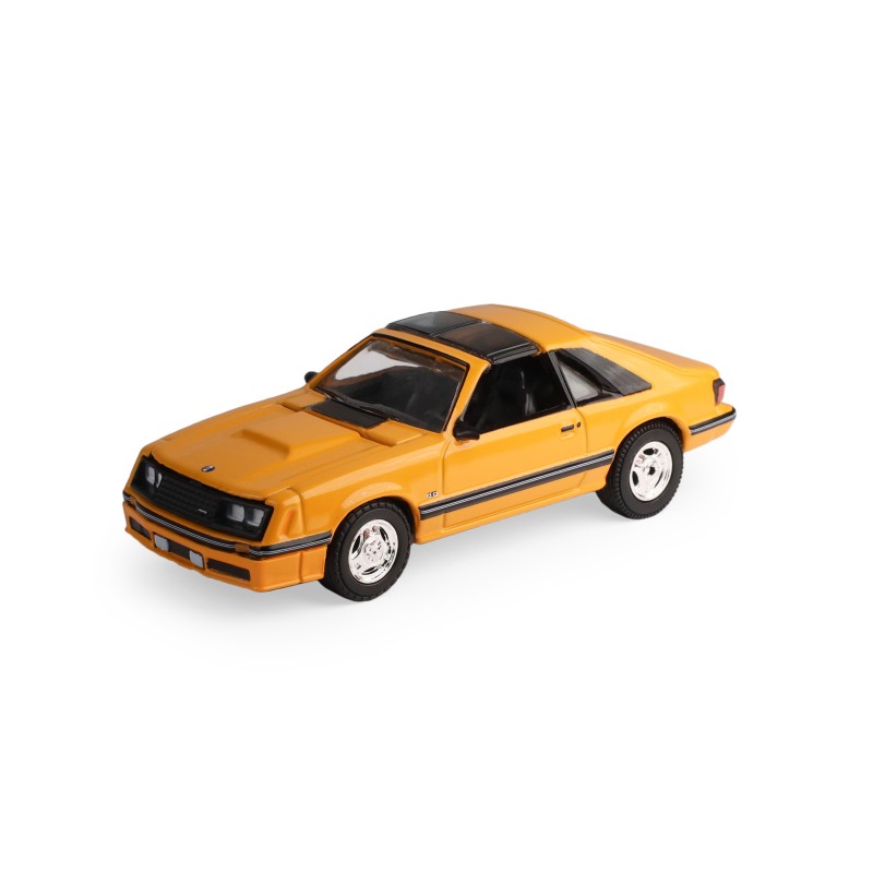 FORD MUSTANG FOX-BODY MEDIUM VANILLA 1982 -1:64 - Greenlight