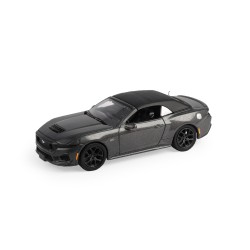 FORD MUSTANG GT 5.0 CONVERTIBLE DARK MATTER GRAY 2024   -1:64 - Greenlight