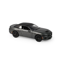 FORD MUSTANG GT 5.0 CONVERTIBLE DARK MATTER GRAY 2024   -1:64 - Greenlight
