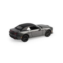FORD MUSTANG GT 5.0 CONVERTIBLE DARK MATTER GRAY 2024   -1:64 - Greenlight