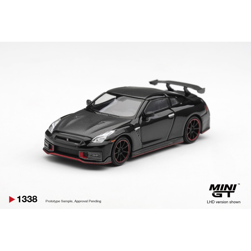 NISSAN GT-R R35 NISMO BLACK 2024 -1:64 - Mini GT - blistr