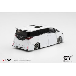 TOYOTA ALPHARD 40 KUHL WHITE 2025 - 1:64 - Mini GT - blister