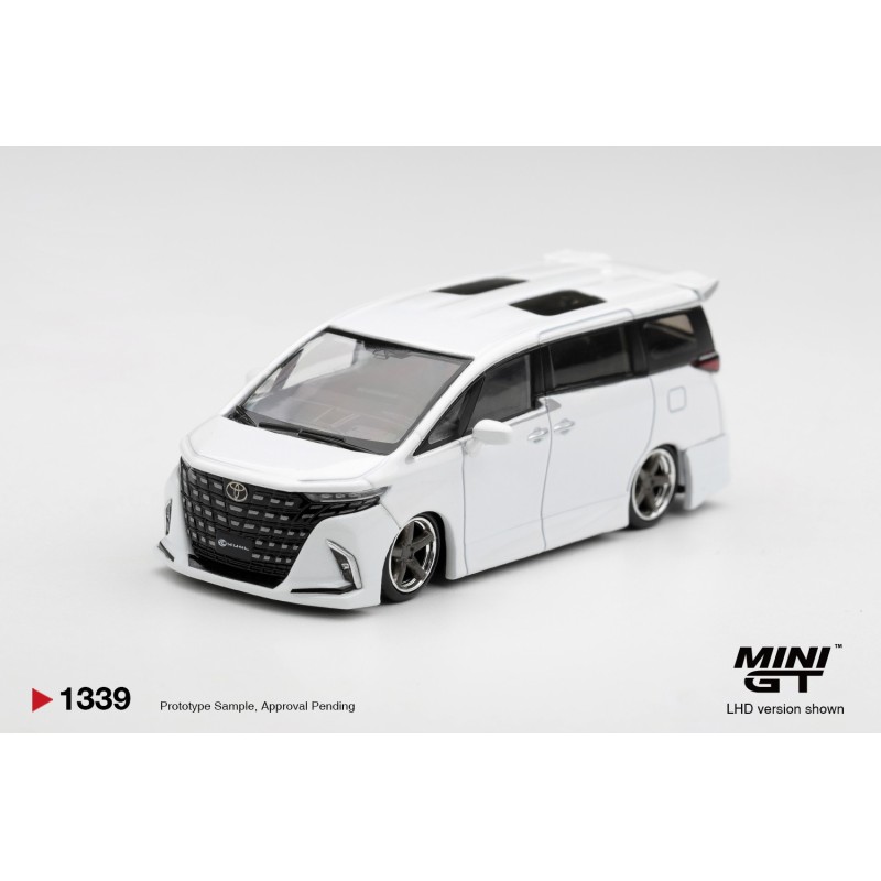TOYOTA ALPHARD 40 KUHL WHITE 2025 -1:64 - Mini GT - blistr