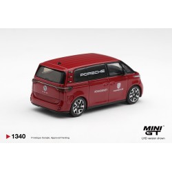 VOLKSWAGEN ID.BUZZ PORSCHE RENNDIENST RED 2022  -1:64 - Mini GT - blistr