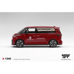 VOLKSWAGEN ID.BUZZ PORSCHE RENNDIENST RED 2022  -1:64 - Mini GT - blistr