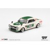 NISSAN SKYLINE GT-R (KPGC10) LB-WORKS HAKOSUKA WHITE-GREEN 1971  -1:64 - Mini GT - blistr