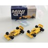 Lotus 99T nr.12 Ayrton Senna 1987 Monaco Grand Prix Winner - 1:64 - Mini GT