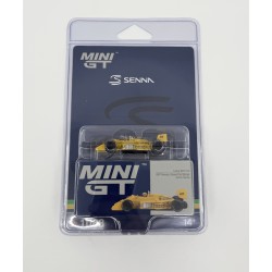 Lotus 99T nr.12 Ayrton Senna 1987 Monaco Grand Prix Winner - 1:64 - Mini GT - blister