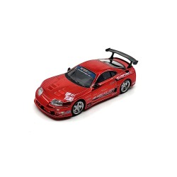 TOYOTA SUPRA (A80) TOP SECRET GT-300 RED CHROME 2014 - 1:64 - Mini GT - blister
