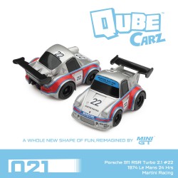 PORSCHE 911 CARRERA 3.0 RSR 21 LE Mans 1974 - MINI GT - Qube Carz