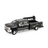CHEVROLET SILVERADO 3500 DUALLY CRANE TRUCK BLACK 2016- Greenlight