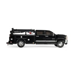 CHEVROLET SILVERADO 3500 DUALLY CRANE TRUCK BLACK 2016- Greenlight