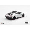 NISSAN GT-R R35 NISMO SILVER METALLIC 2024 - 1:64 - Mini GT