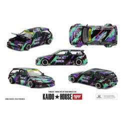 HONDA CIVIC (EF) KAIDO WORKS HKS 1987 - 1/64 - KAIDO HOUSE
