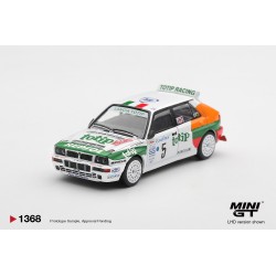 LANCIA DELTA HF INTEGRALE EVOLUTION #5 ANDREA AGHINI RALLYE MONTE-CARLO 1993 -1:64 - Mini GT - blistr