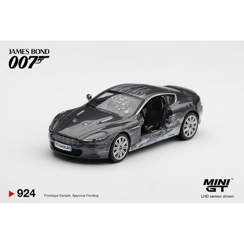 Mini GT ASTON MARTIN BDS QUANTUM OF SOLACE 2008 ENGLISH 1:64 Blister - MGT00924-007E