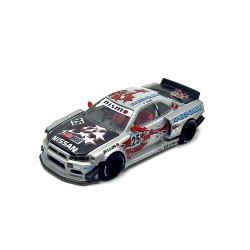 Mini GT NISSAN SKYLINE GT-R (R34) KAIDO STAR RACING V1 1999 1:64 - KHMG197