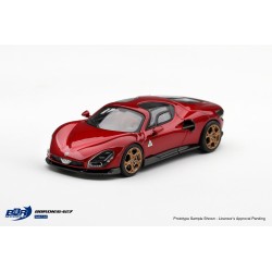 ALFA ROMEO 33 STRADALE ROSSO VILLA D'ESTE 2025 -1:64 - BBR