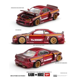 NISSAN SKYLINE GT-R (R34) TAMIYA X KAIDO HOUSE "THE HORNET" V2 1999  - 1/64 - KAIDO HOUSE