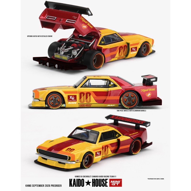CHEVROLET CAMARO KAIDO RACING TEAM V1 1979 - 1/64 - KAIDO HOUSE