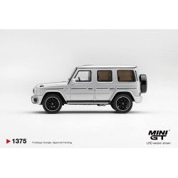 Mini GT MERCEDES-BENZ G63 SILVER METALLIC 2022 1:64 Blister - MGT01375-BL