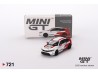 HONDA CIVIC TYPE R WHITE n.2 PACE CAR 2023 - 1:64 - Mini GT