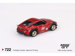 NISSAN Z400 PANDEM PASSION RED 2023 - 1:64 - Mini GT