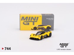 ASTON MARTIN VALKYRIE  YELLOW 2023 - 1:64 - Mini GT