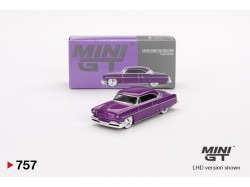 LINCOLN CAPRI HOT ROD PURPLE METALLIC 1954 - 1:64 - Mini GT