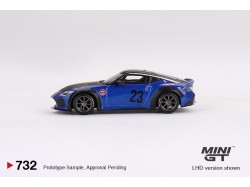 NISSAN Z400 LB NATION WORKS BLUE 2024 - 1:64 - Mini GT