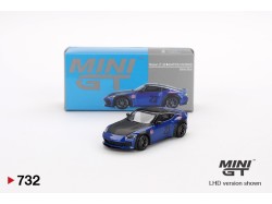 NISSAN Z400 LB NATION WORKS 2024 - modrá -1:64 - Mini GT