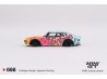 NISSAN SKYLINE KENMERI LIBERTY WALK LBWK KUMA 1973 - 1:64 - Mini GT