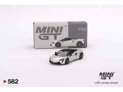 McLaren Artura - stříbrná - 1:64 - Mini GT