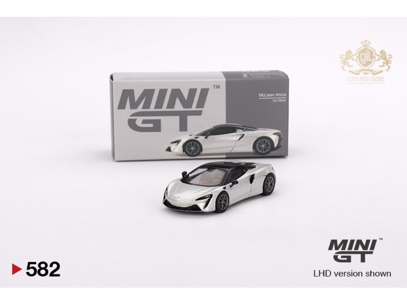 McLaren Artura ice silver - 1:64 - Mini GT