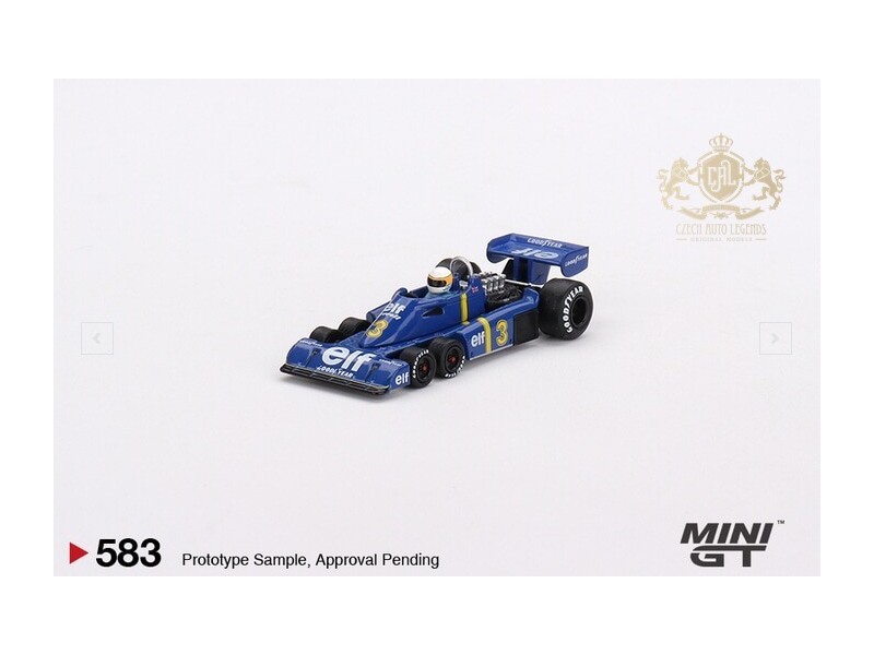 Tyrrell P34 n.3 - Jody Scheckter - 1:64 - Mini GT