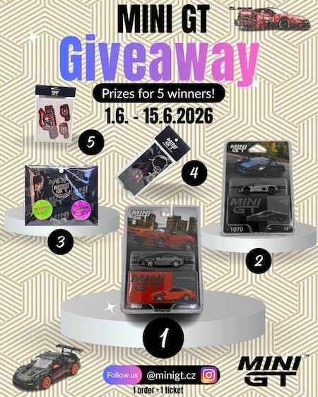 Giveaway 1.6. - 15.6. 2026