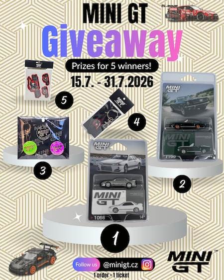 Giveaway 15.7. - 31.7. 2026